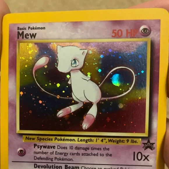 Mew HOLO FOIL Black Star Movie WOTC Promo 9 Pokemon TCG Holographic is  available for purchase on au PAY Market - Imported Goods Online Store  Co.Ltd. | au PAY Market - Online Shopping Site